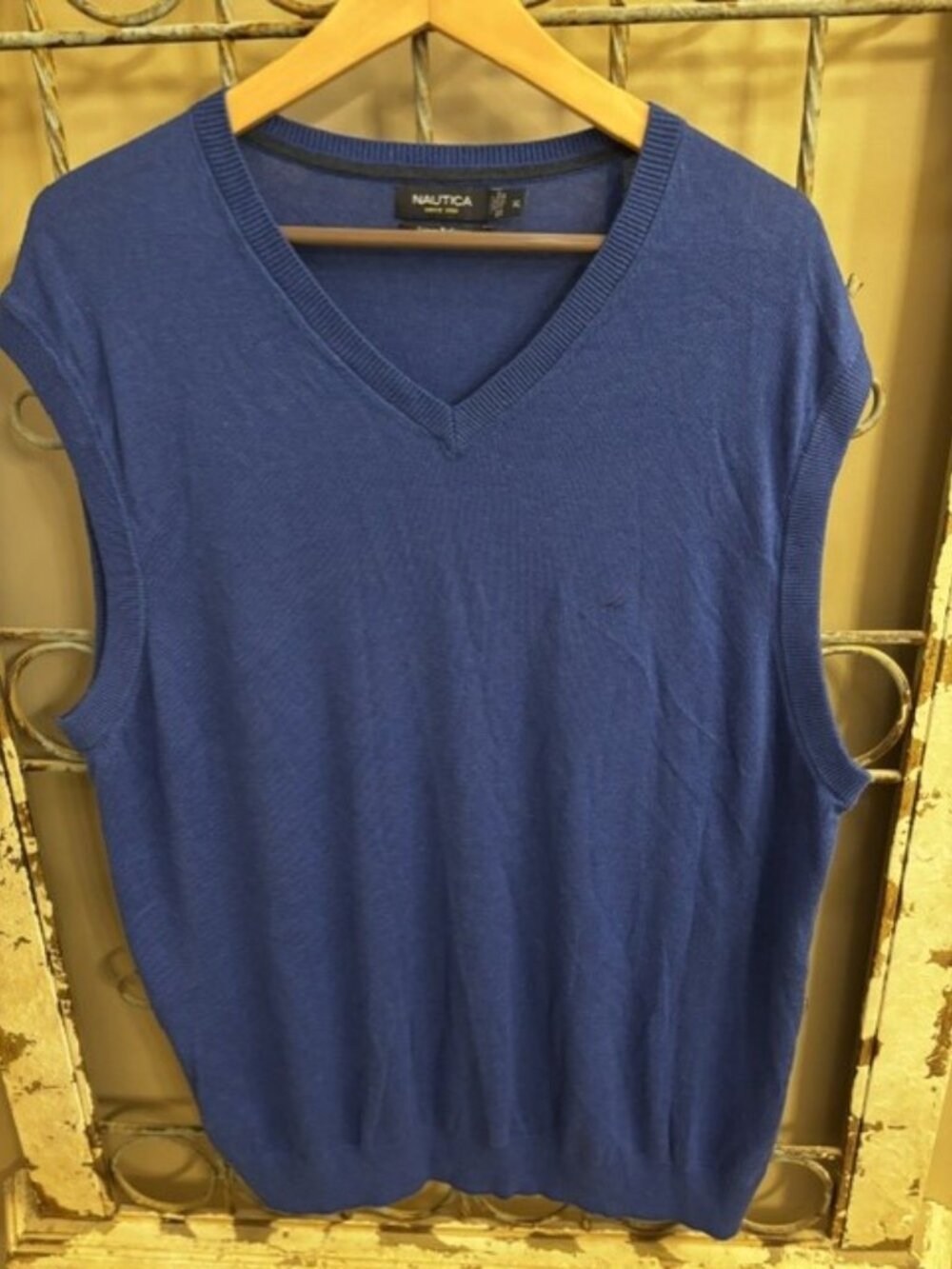 NAUTICA BLUE LUXURY PERFORMANCE VEST-XL